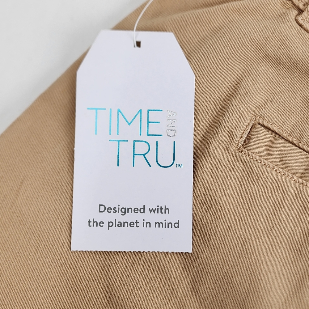 NWT Time And Tru Women's Utility Skort Size 16 Beige - Picture 11 of 13